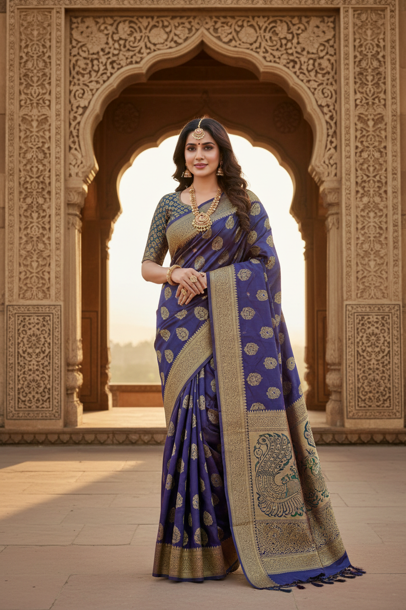 AAN Silk House Paithani Silk collection