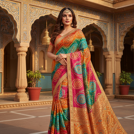Collection image for: Bandhani Sarees