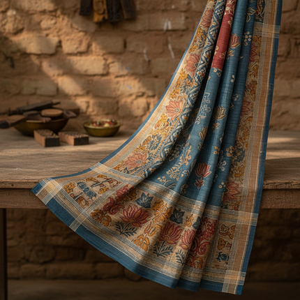 AAN Silk House Maheshwari bagru Cotton collection