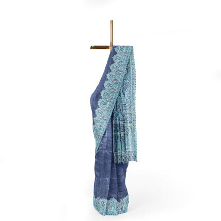 Kashmiri Kani Silk - Gray