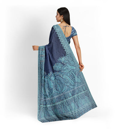 Kashmiri Kani Silk - Gray