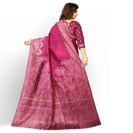 Kashmiri Kani Silk - Maroon