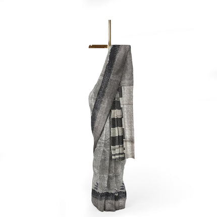 Kashmiri Tussar Silk - Grey