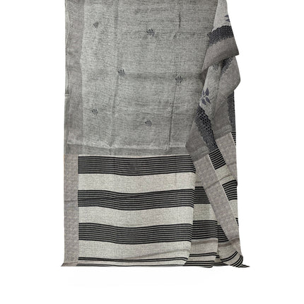 Kashmiri Tussar Silk - Grey