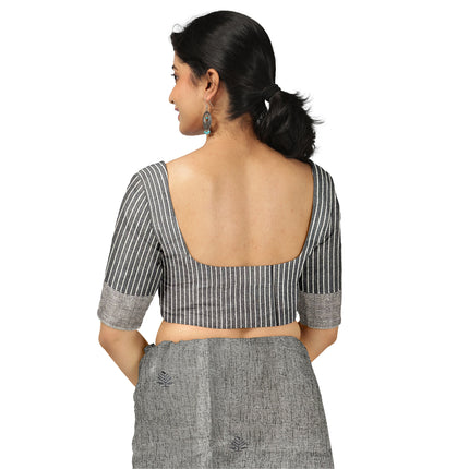 Kashmiri Tussar Silk - Grey