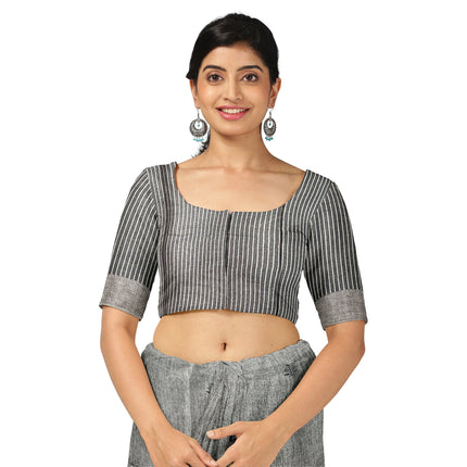 Kashmiri Tussar Silk - Grey