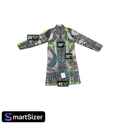 Luxury Kani/Jamawar  Wool Ladies Jacket | woven Kashmir Artwear | Statement fashion wear | Kashmir elegance |short length| size 38