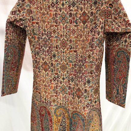 Luxury Kani/Jamawar  Wool Ladies Jacket | woven Kashmir Artwear | Statement fashion wear | Kashmir Winter Dresses|short length| size 38