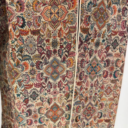 Luxury Kani/Jamawar  Wool Ladies Jacket | woven Kashmir Artwear | Statement fashion wear | Kashmir Winter Dresses|short length| size 38