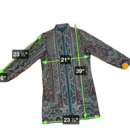 Luxury Kani/Jamawar  Wool Ladies Short Jacket | woven Kashmir Artwear | Statement fashion wear | Kashmir Winter Dresses| size 42