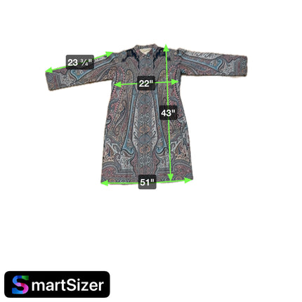 Luxury Kani/Jamawar fine  Wool Ladies Jacket | woven Kashmir Artwear | Statement fashion wear | Kashmir Winter Dresses|long length| size 46