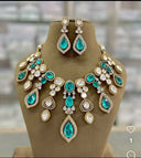 Teal/ Gold