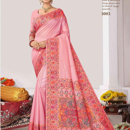 Kashmiri Royal Heritage Kani Saree Vol 3 | Tussar Silk | Wedding & Party Wear | Festive Indian Saree | Aan Silk House Original Special Sale