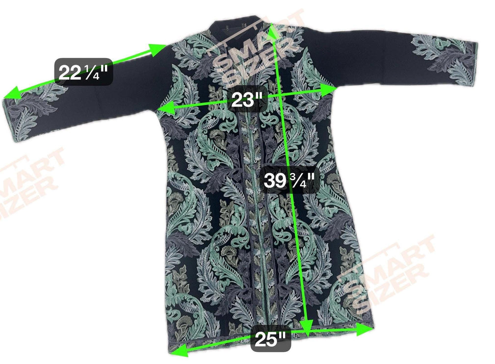 Kani Embroidered Wool Jacket | Kashmir Woven Artwear Size-46