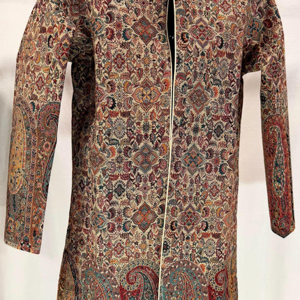 Kani Woven Wool Jacket | Kashmir Artwear, Size 38