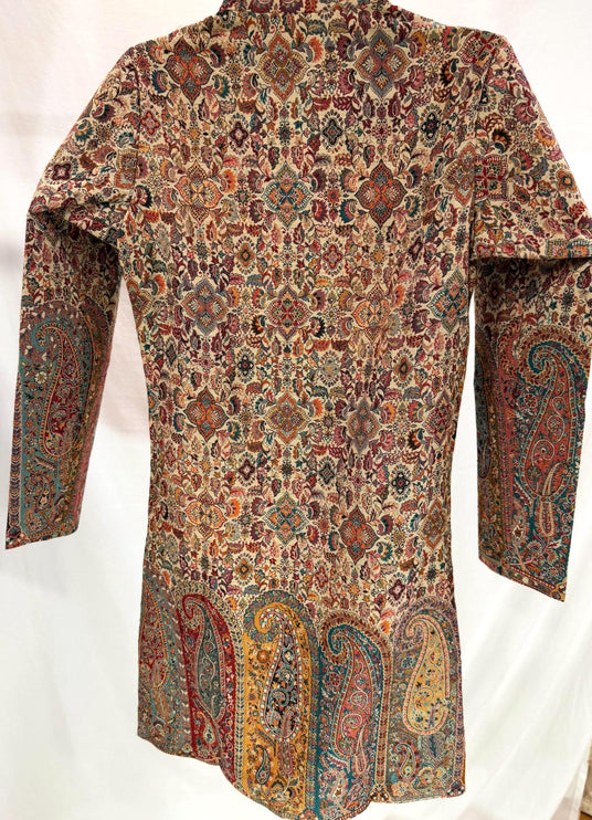 Kani Woven Wool Jacket | Kashmir Artwear, Size 38