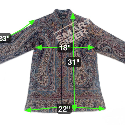 Kani Woven Wool Jacket | Kashmir Artwear, Size 36