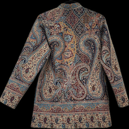 Kani Woven Wool Jacket | Kashmir Artwear, Size 36