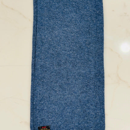 Kashmiri Cashmere Blend Scarf | Handmade Unisex Stole, Soft Shawl (28x80)