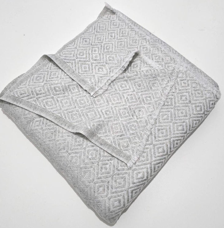 Luxurious Cashmere Blanket , Hand made in Nepal. 53x110 inches ! Black Friday special !!!