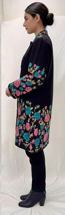 Handwoven | Papier Macie Jacket | Kashmir Artwear | Pashmina | Size 42