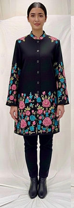 Handwoven | Papier Macie Jacket | Kashmir Artwear | Pashmina | Size 42