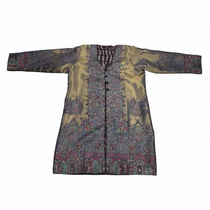 Luxury Pure Pashmina Jacket | Moonlight kani Jacket | size 46
