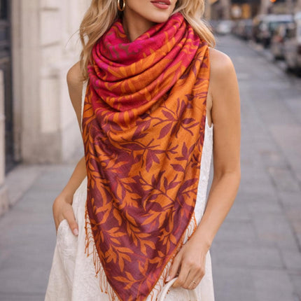 Kashmiri Pure Silk Stole/ Authentic Silk