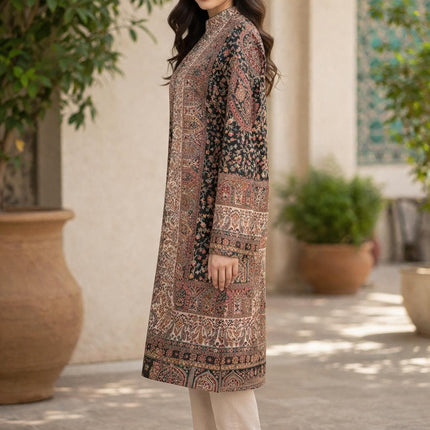 Kani Jamawar Wool Jacket | Size 44 Kashmir Artwear