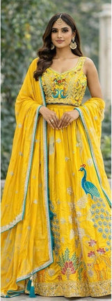 Designer Lehenga Set | Embroidered and sequence l