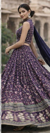 Designer Lehenga Set | Embroidered and sequence l