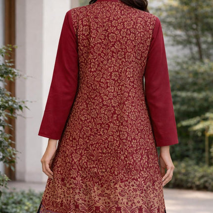 Kashmiri Cotton Silk Jacket l colors and sizes are available Summer collection