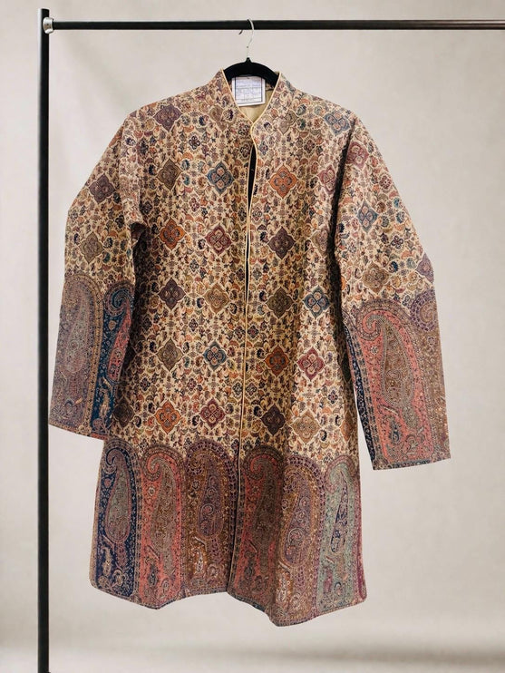 Kani Woven Wool Jacket | Kashmir Artwear
