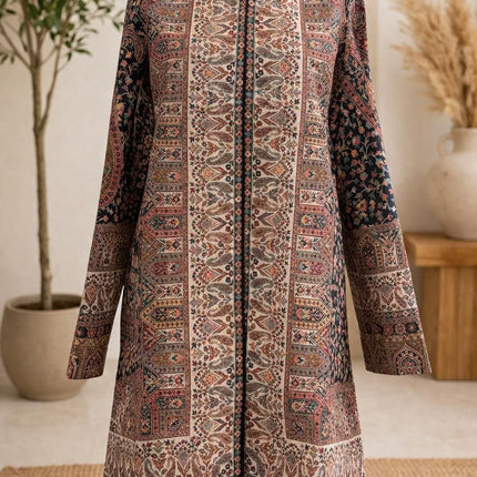 Kani Jamawar Wool Jacket | Size 44 Kashmir Artwear