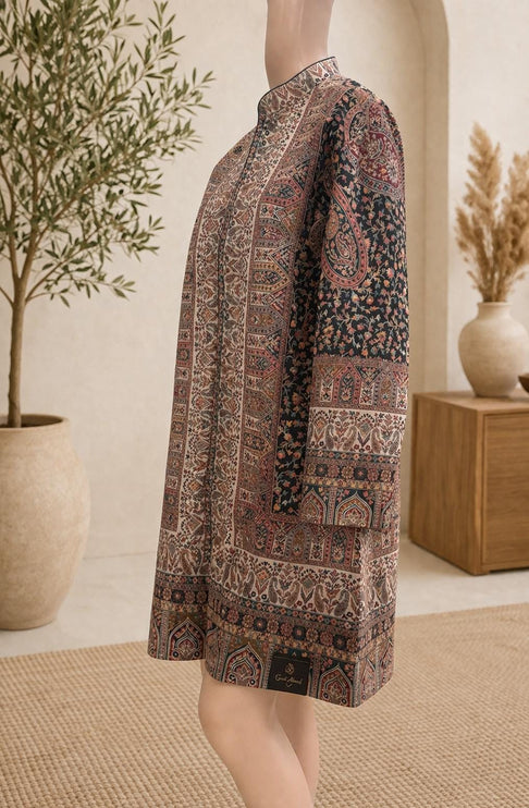 Kani Jamawar Wool Jacket | Size 44 Kashmir Artwear