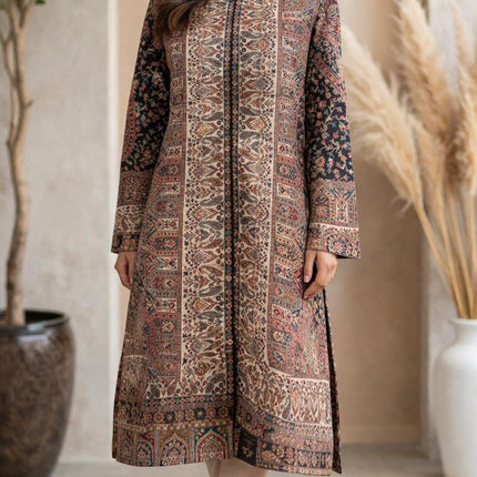 Kani Jamawar Wool Jacket | Size 44 Kashmir Artwear