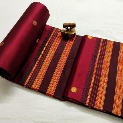 Yeola Narayan Peth Silk Saree l Traditional Pallu