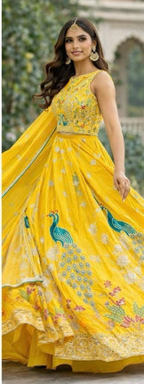 Designer Lehenga Set | Embroidered and sequence l