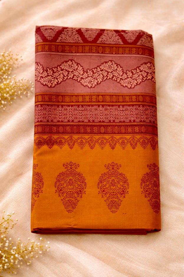 Banglore Silk Saree with Resham weaving