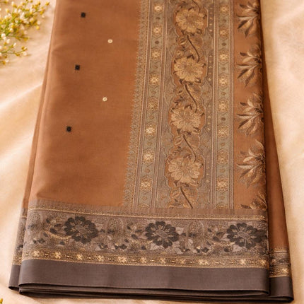 Banglore Silk Saree with Resham weaving