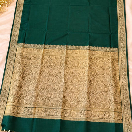 Banglore Silk Saree with Resham weaving