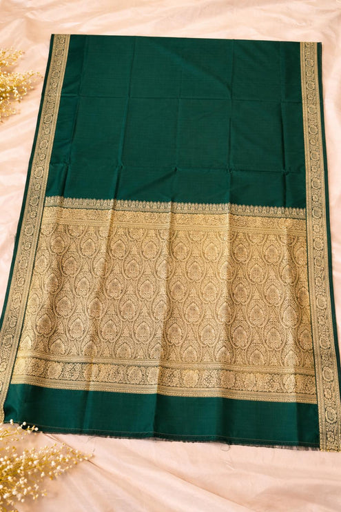 Banglore Silk Saree with Resham weaving