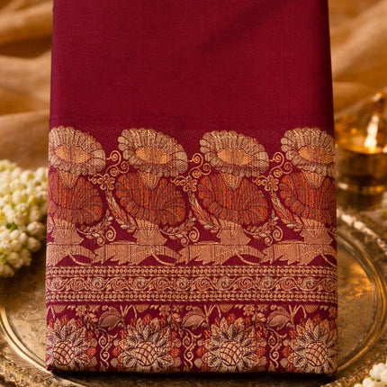 Banglore Silk Saree with Resham weaving
