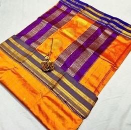 Yeola Narayan Peth Silk Saree l Traditional Pallu