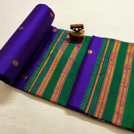 Narayan Peth Silk Saree | Traditional Pallu