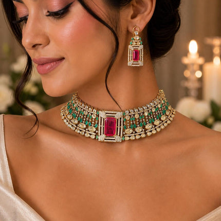 Wedding/Semi Bridal and Bridal Necklace Set | Tayaani inspired sets High grade Quality