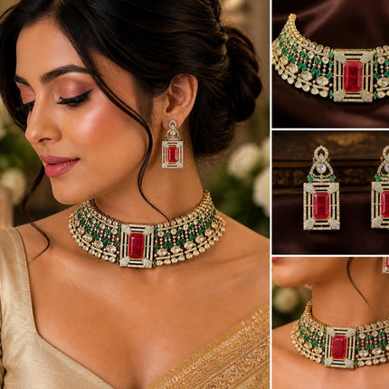 Wedding/Semi Bridal and Bridal Necklace Set | Tayaani inspired sets High grade Quality