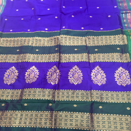 Narayan Peth Silk Saree | Traditional Pallu