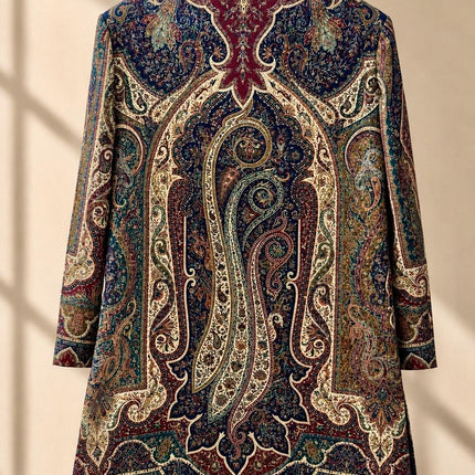 Mens Kani Jamawar Jodhpuri style sherwani - Indo western Jacket, Woven Paisley size 40,44