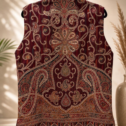 Kani Jamawar  MENS waistcoats, structured fit | Statement fashion wear| JKMW-502